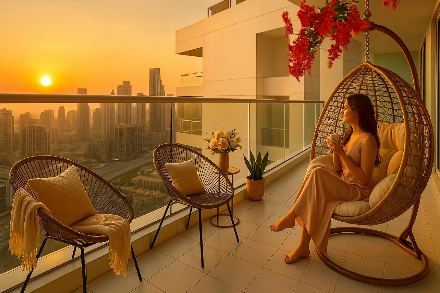 Keyrock Living - Reva 1Br With Lake View Dubai