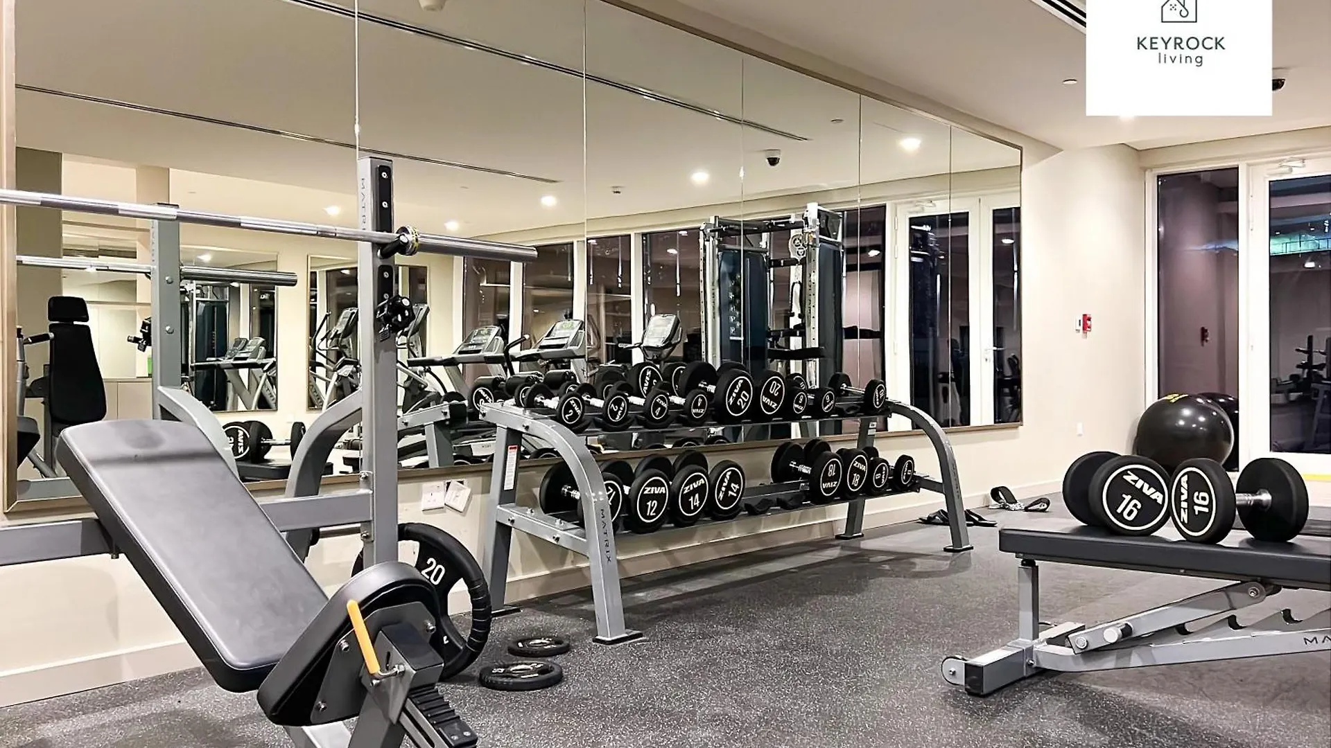 Apartment Keyrock Living - Reva 1Br With Lake View Dubai